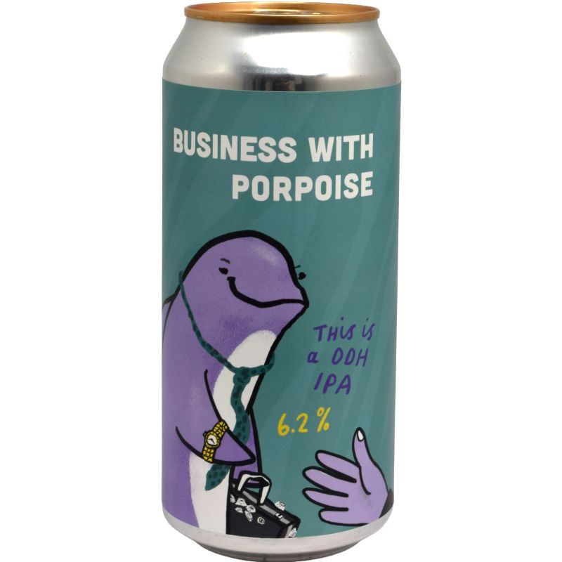 - Pretty Decent - Business With Porpoise DDH IPA Blik 440ml 6.2%