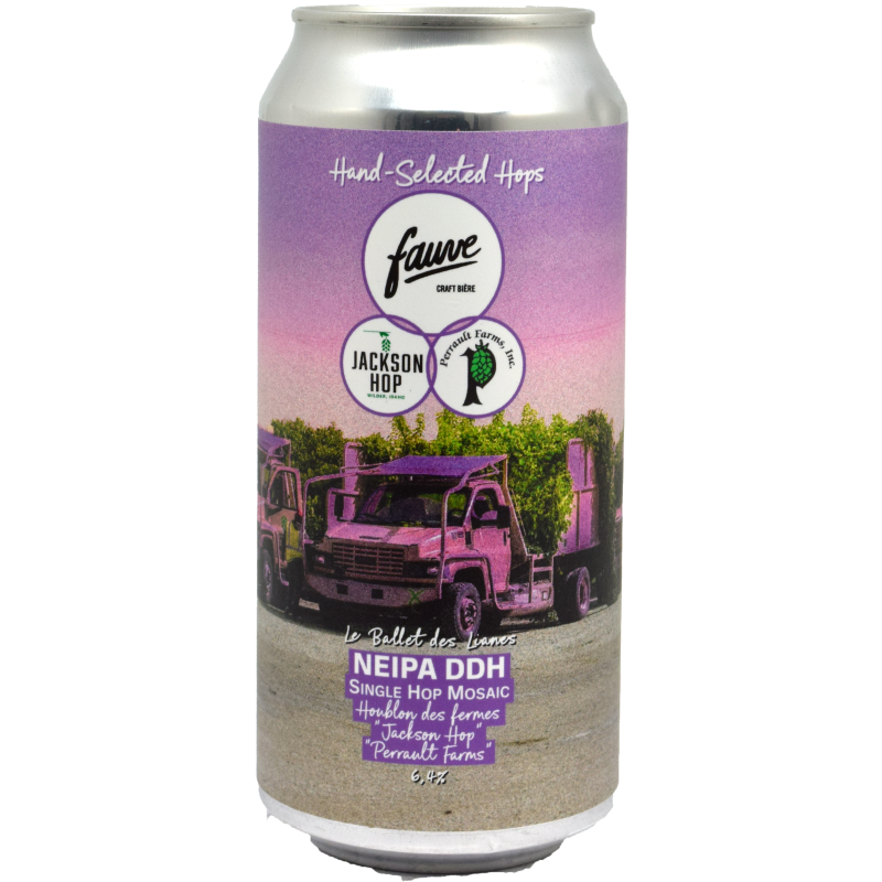 - Fauve - Le Ballet Des Lianes DDH NEIPA 6.4% Blik 440ml
