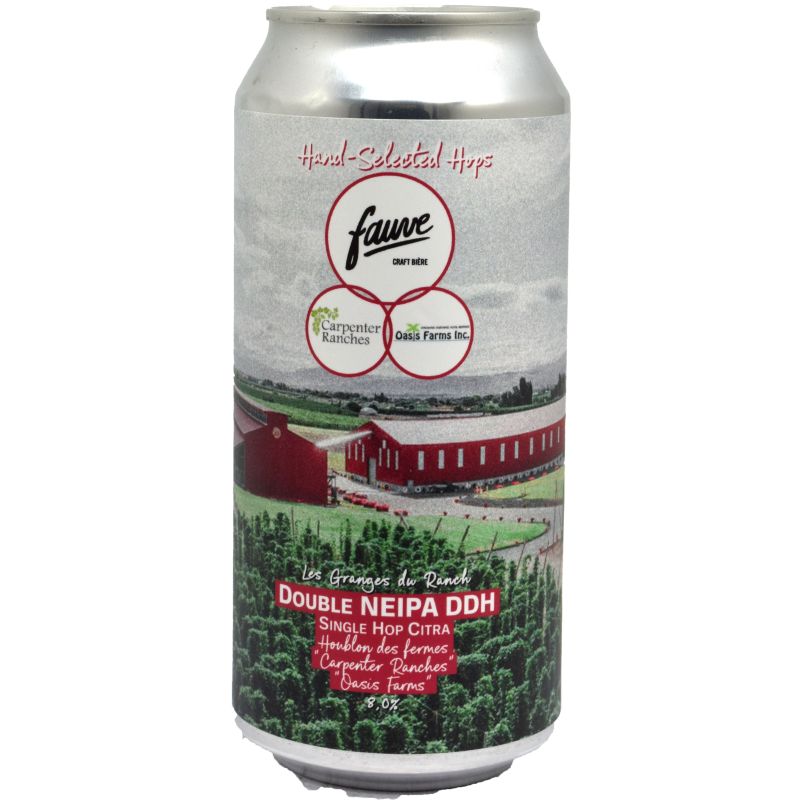 - Fauve - Les Granges Du Ranch DDH NEDIPA 8% Blik 440ml