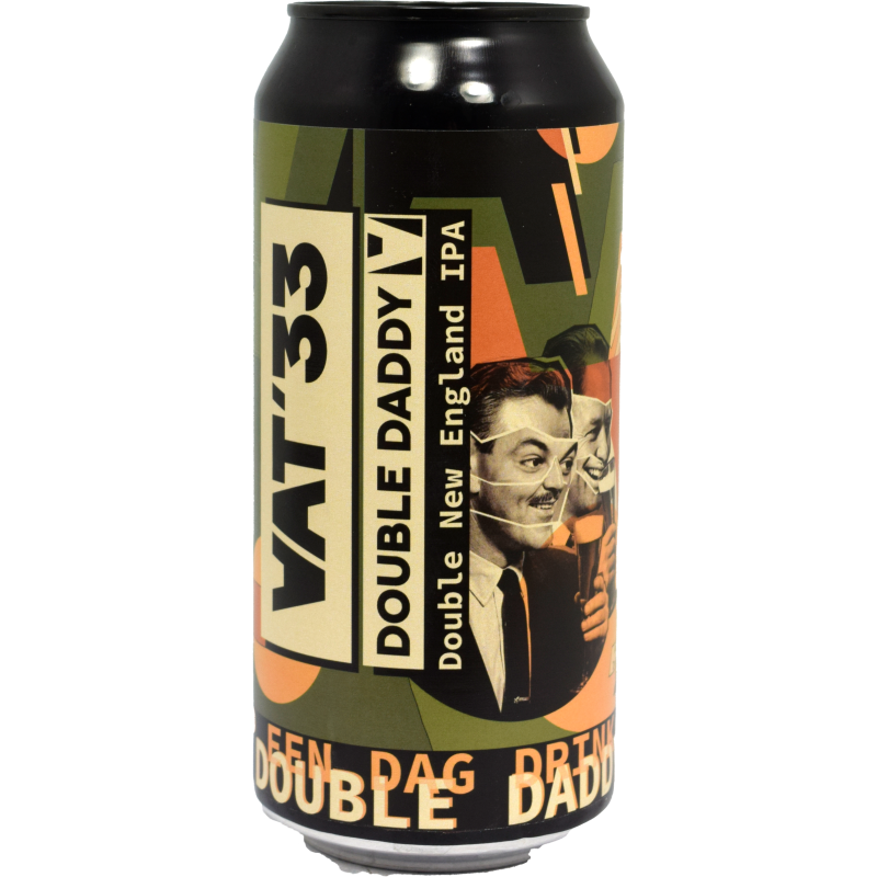 - Vat''33 - Double Daddy NEDIPA Blik 440ml 8%