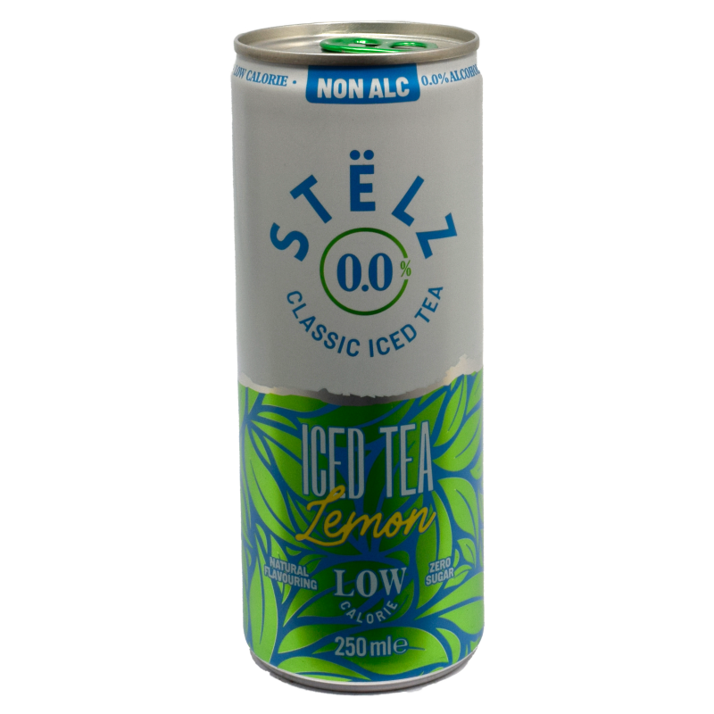 - Stelz - Iced Tea Lemon 0.0% Blik 250ml