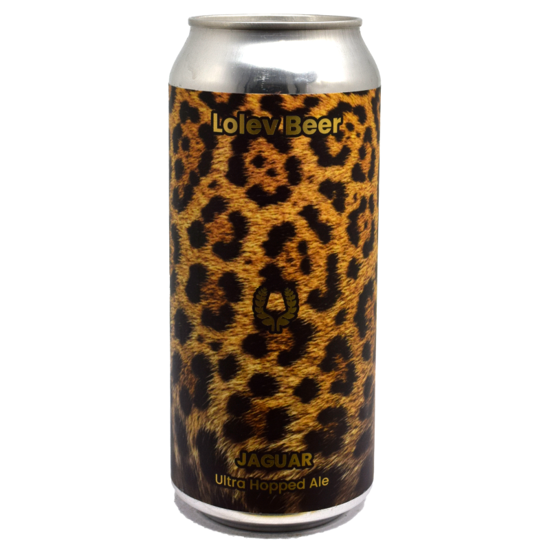 - Lolev Beer - Jaguar-Ipa 473 Ml Ultra Hopped Ale