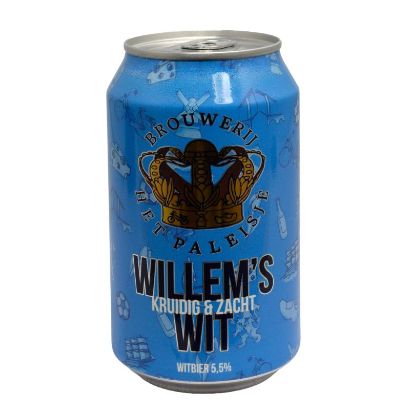 - Het Paleisje - Willem''s Witbier Blik 5.5%