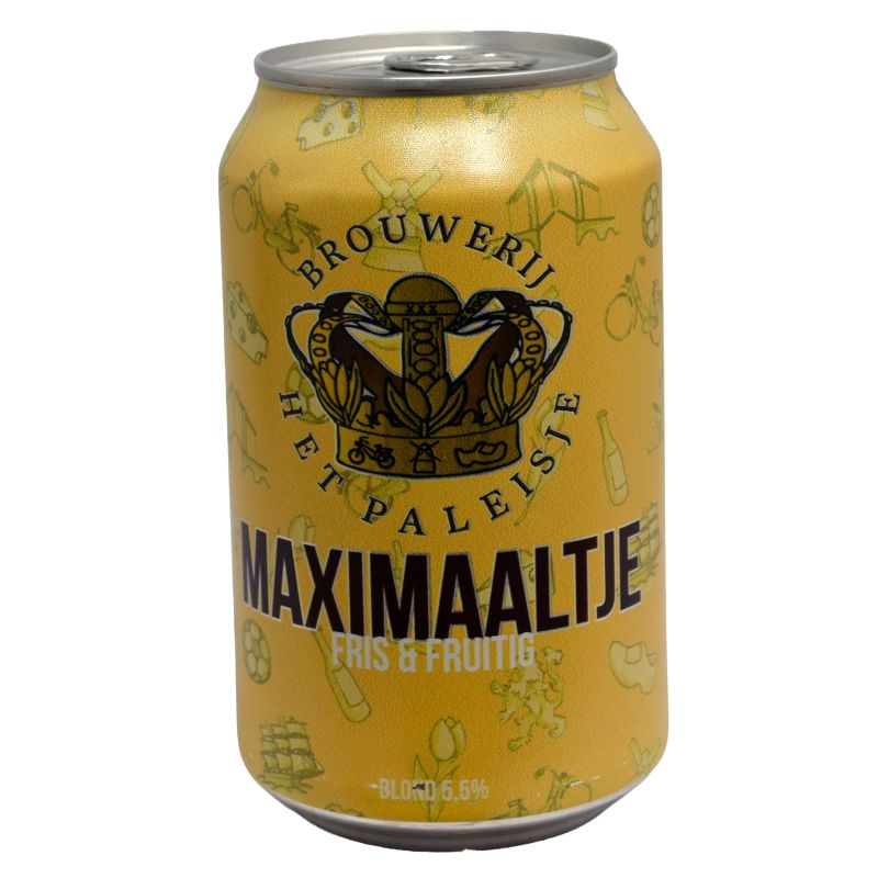- Het Paleisje - Maximaaltje Blond Blik 330ml 5.5%