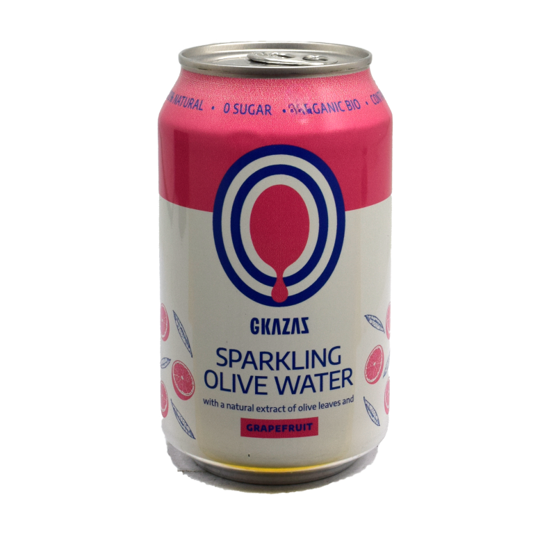 - Gkazas - Sparkling Olive Water Grapefruitik 355ml