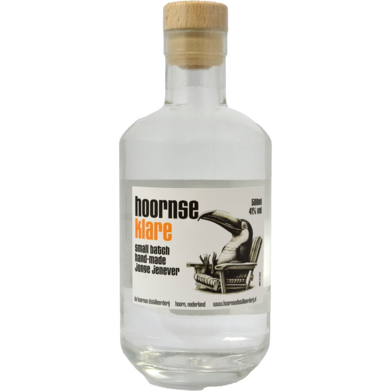 - Hoornse Distilleerderij - Hoornse Klare Jonge Jenever 500ml