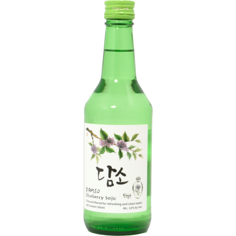 - Damso - Soju Blueberry 12% 36cl