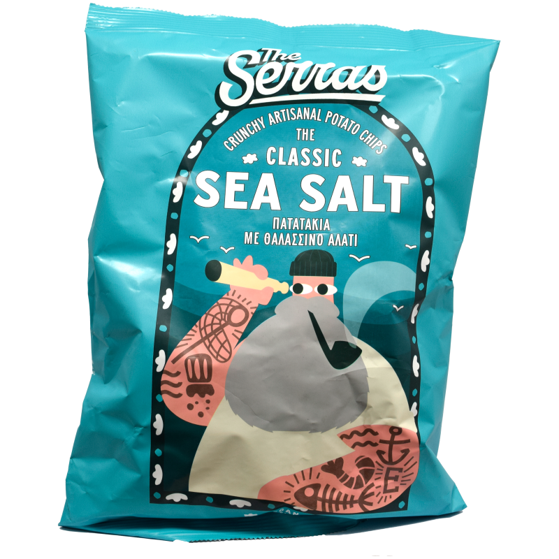 - The Serras - Classic Seasalt Crunchy Chips 120 gram