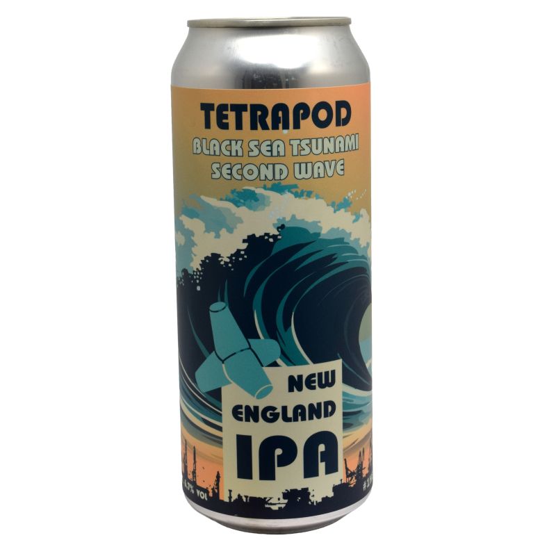 - Tetrapod - Black Sea Tsunami Second Wave NEIPA 6.7% Blik 500ml
