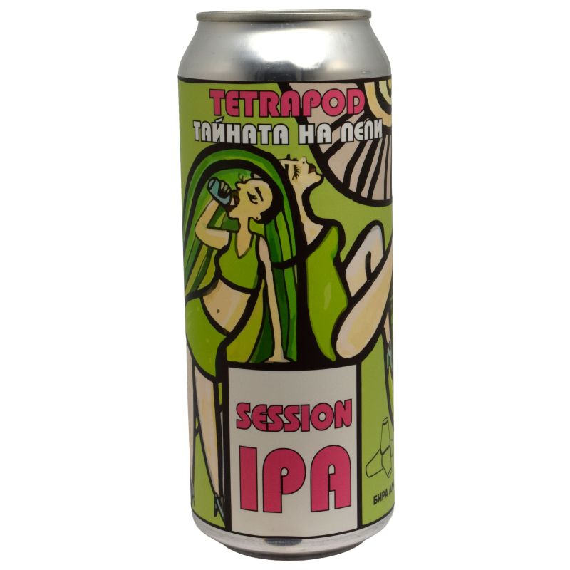- Tetrapod - Pepi''s Secret Session IPA 3.8% Blik 500ml
