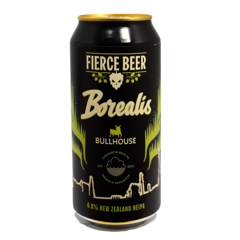 - Fierce Beer - Borealis New Zealand NEIPA Blik 440ml 6.8%