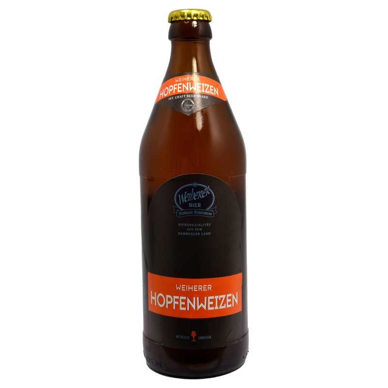 - Weiherer - Hopfenweizen 5,2% 500ml