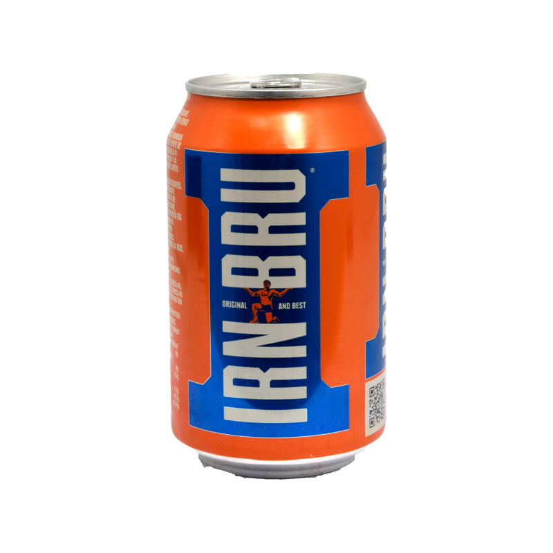 - Barr Irn Bru Blik 330ml