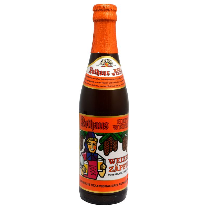- Rothaus - Hefe Weizen Zapfle 330ml 504%