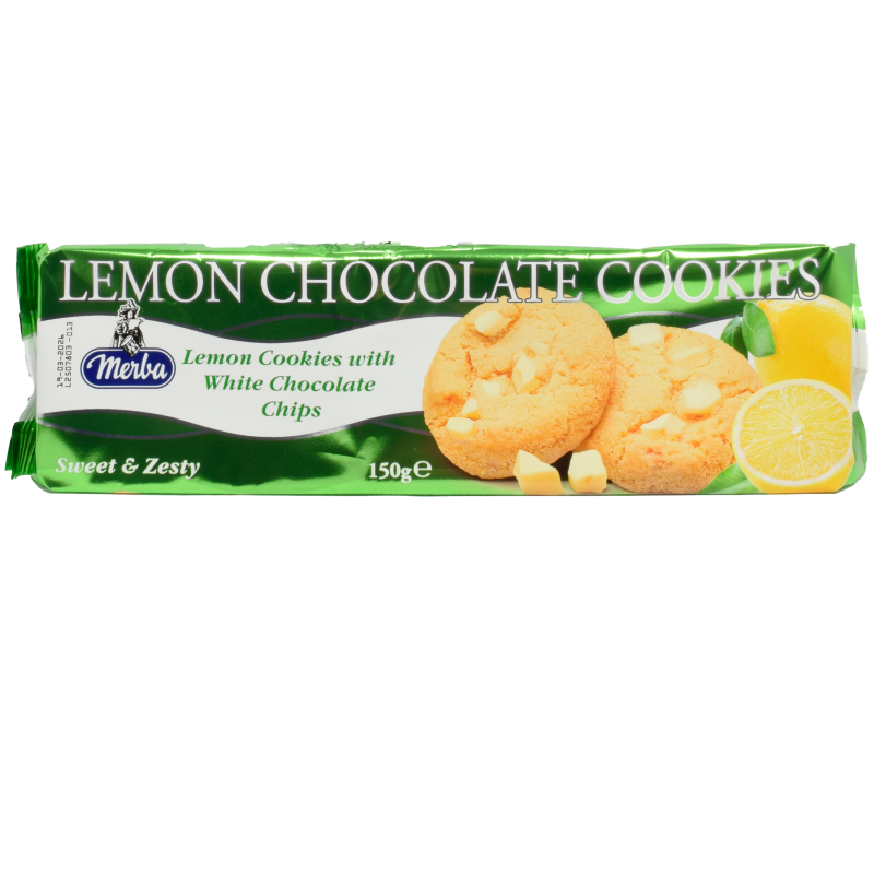 - Merba - Lemon Chocolate Cookies 150g
