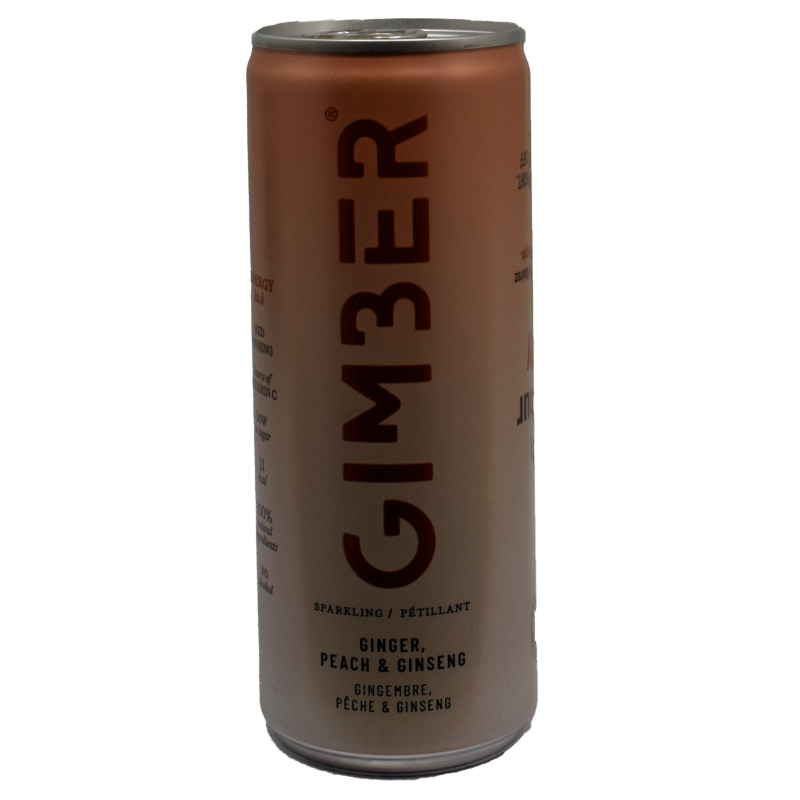 - Gimber - Ginger, Peach & Ginseng 25cl