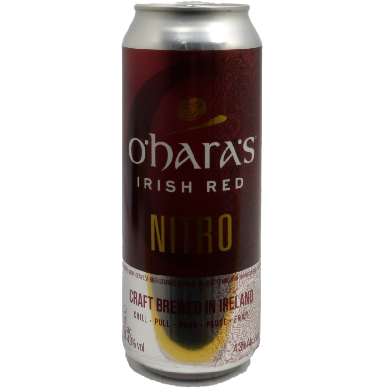 - O'' Hara''s - Irish Red Nitro Blik 440ml 4.3%