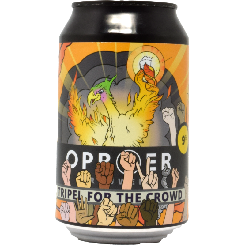 - Oproer - Tripel For The Crowd 9% Blik
