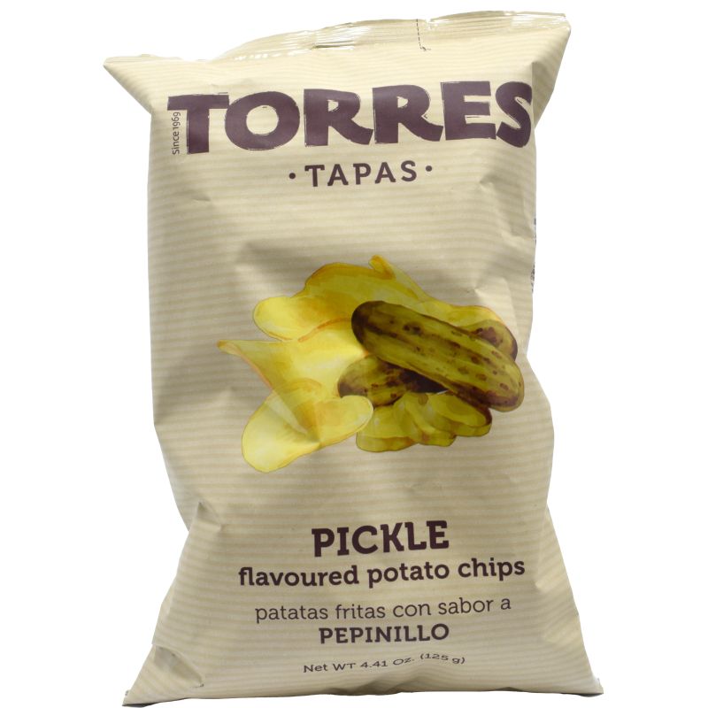 - Torres Chips - Pickles Potato Chips 125gr