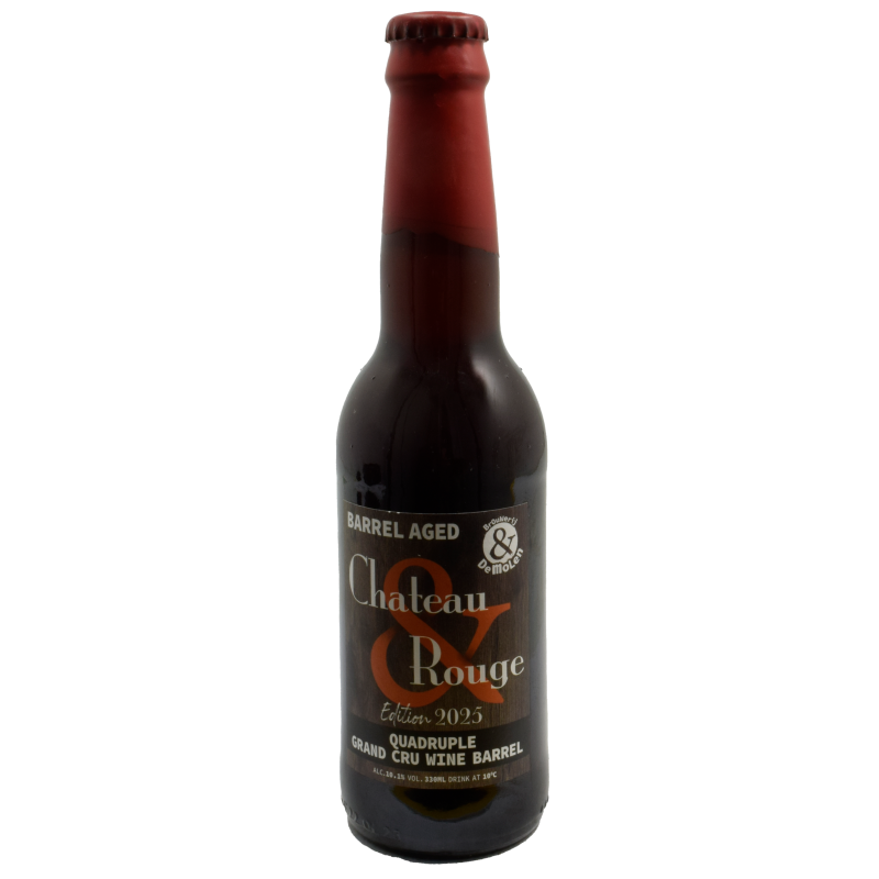 - De Molen - Chateau & Rouge Red Wine BA Quadrupel 10,1%