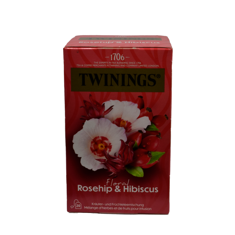 - Twinings-Rosehip&Hibiscus 62.5GR