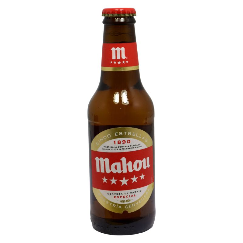 - Mahou - 5 Cerveza De Madrid Especial 5,5% 250ml