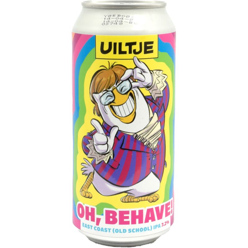 - Uiltje - Oh Behave East Coast IPA 7,2% Blik 440ml