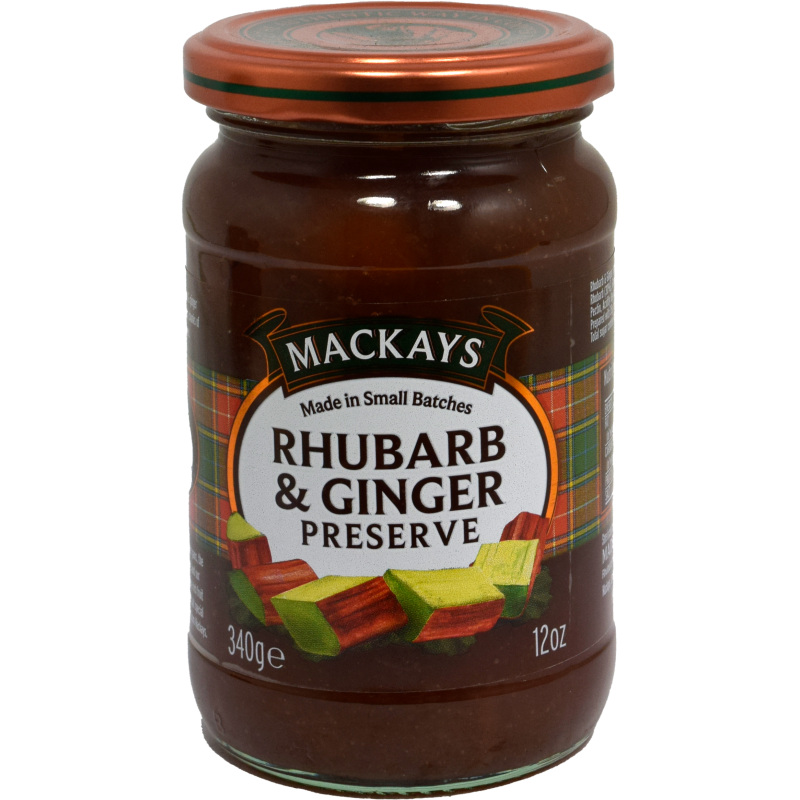 - Mackays - Rhubarb & Ginger Preserve 340g