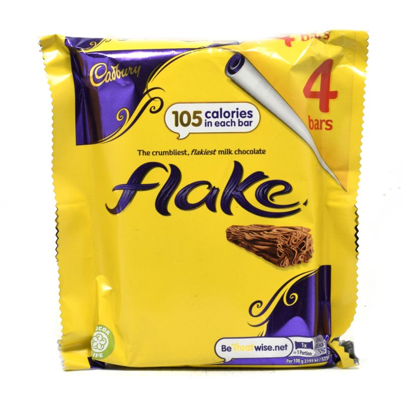 - Cadbury - Flake 4 Bars 80gr