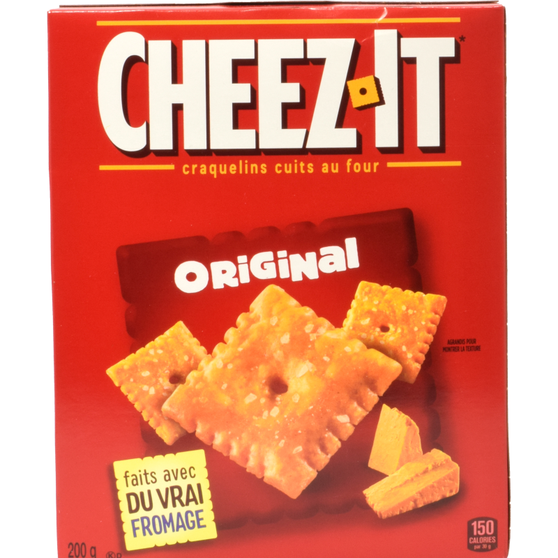 - Cheez-It - Original Snack Crackers 200gr
