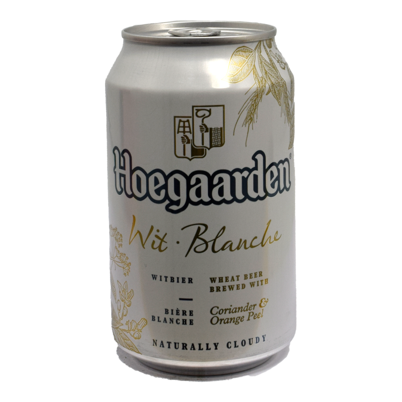 - Hoegaarden - Wit Bier Blik 330ml 4.9%