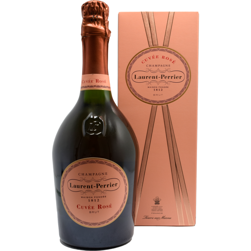 - Laurent-Perrier - Cuvee Rose Champagne Gift Box 75cl 12%