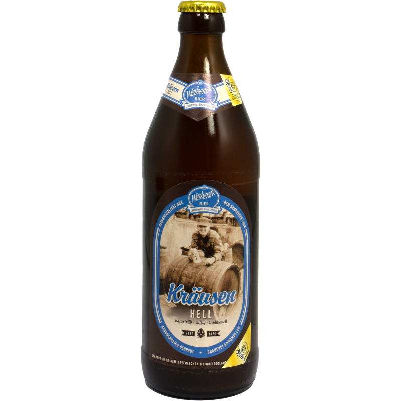 - Weiherer - Krausen Hell 500ml 4.9%