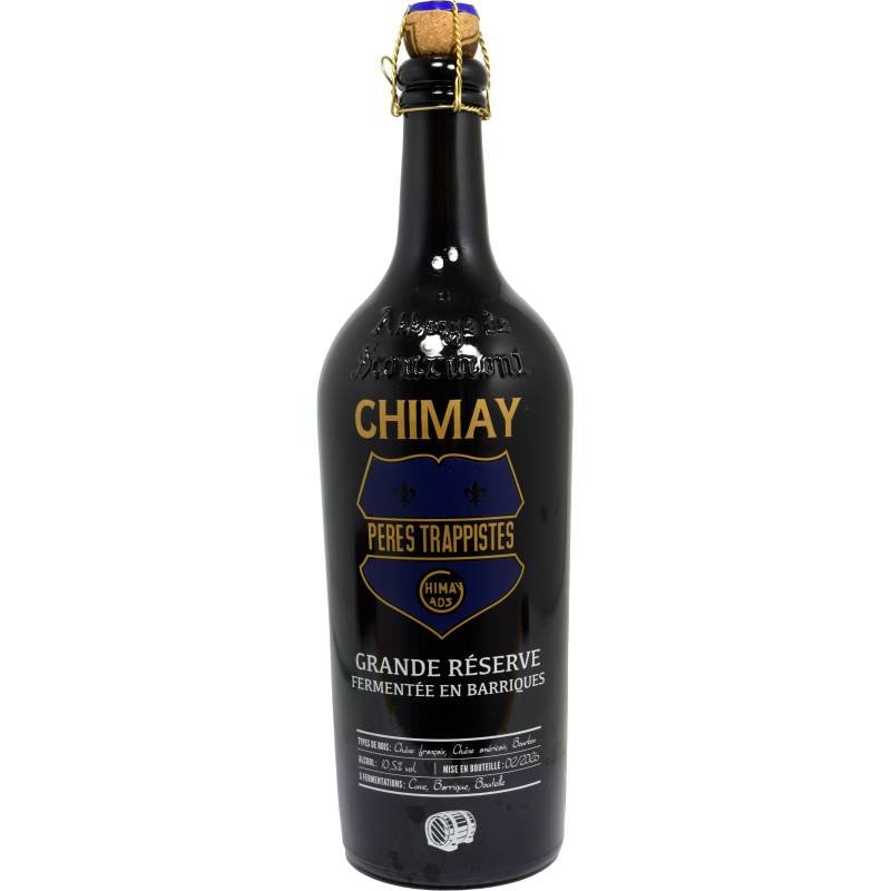 - Chimay - Peres Trappistes Grande Reserve 02/2026 10.5% 75cl
