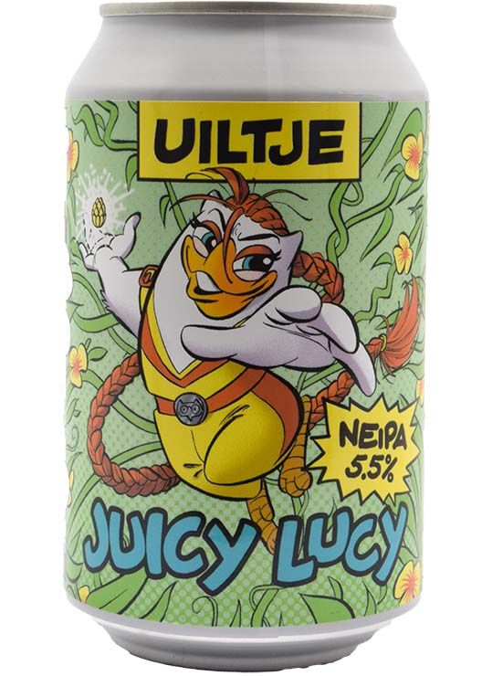 - Uiltje - Juicy Lucy NEIPA 5,5% Blik 330ml