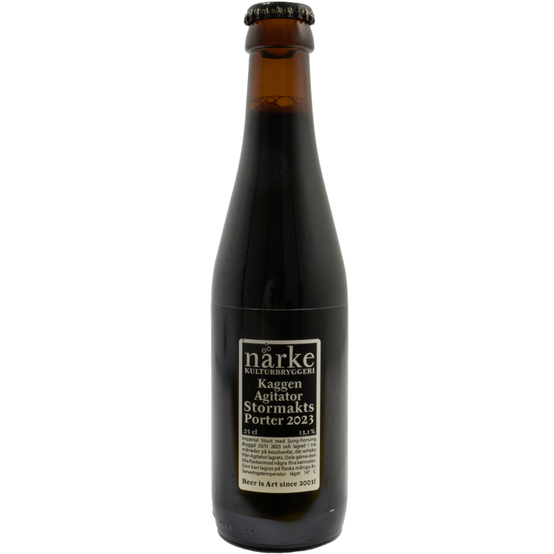 - Narke - Kaggen Agitator Stormakts Porter 2023 13,1% 250ml