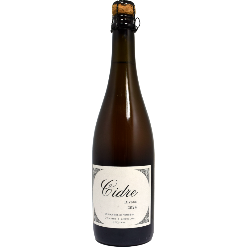 - Domaine Johanna Cecillon Cidre Divona 2024 75cl 6 %