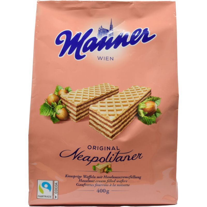 - Manner - Neapolotaner Wafels 400gr