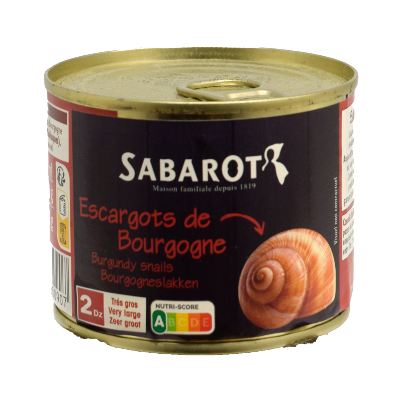 - Sabarot - Escargots De Bourgogne 24 Stuks 125gr