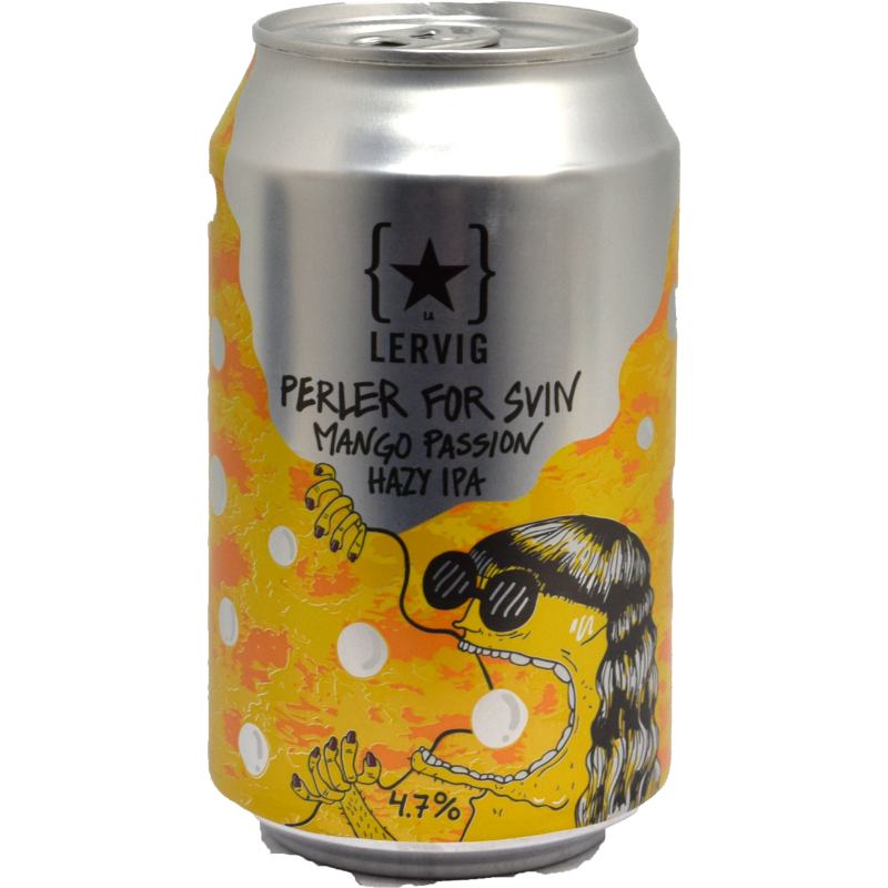 - Lervig - Perler For Svin Mango Passion Hazy Ipa 4.7% 330 Ml