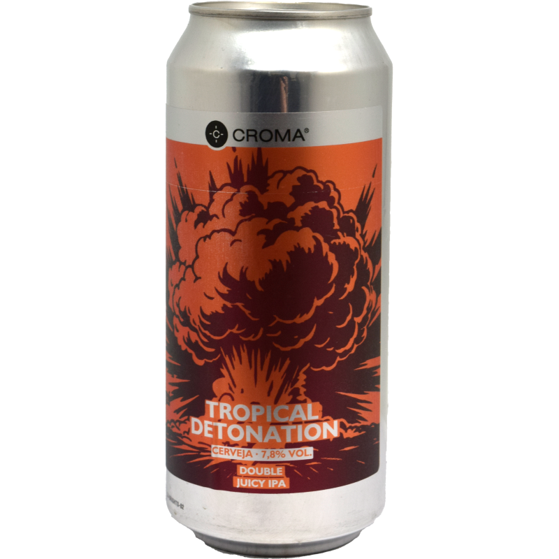- Croma - Tropical Detonation Double Juicy IPA Blik 473ml 7.8%