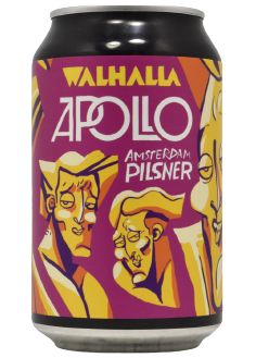 - Walhalla - Apollo Amsterdam Pilsner Blik 330ml 5%