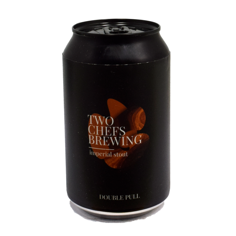 - Two Chefs - Double Pull Imperial Stout Blik 330ml 12%