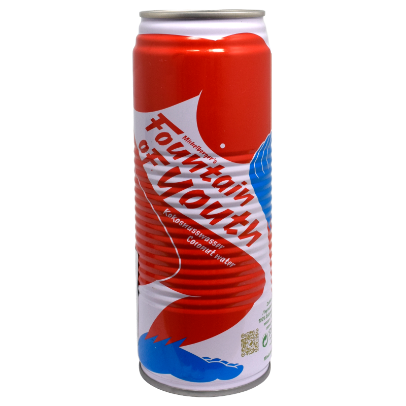 - Fountain Of Youth - Kokoswater Blik 52cl