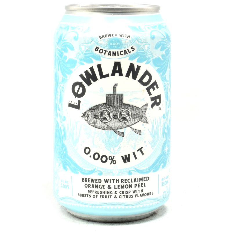 - Lowlander - Wit 0.0% Blik 330ml