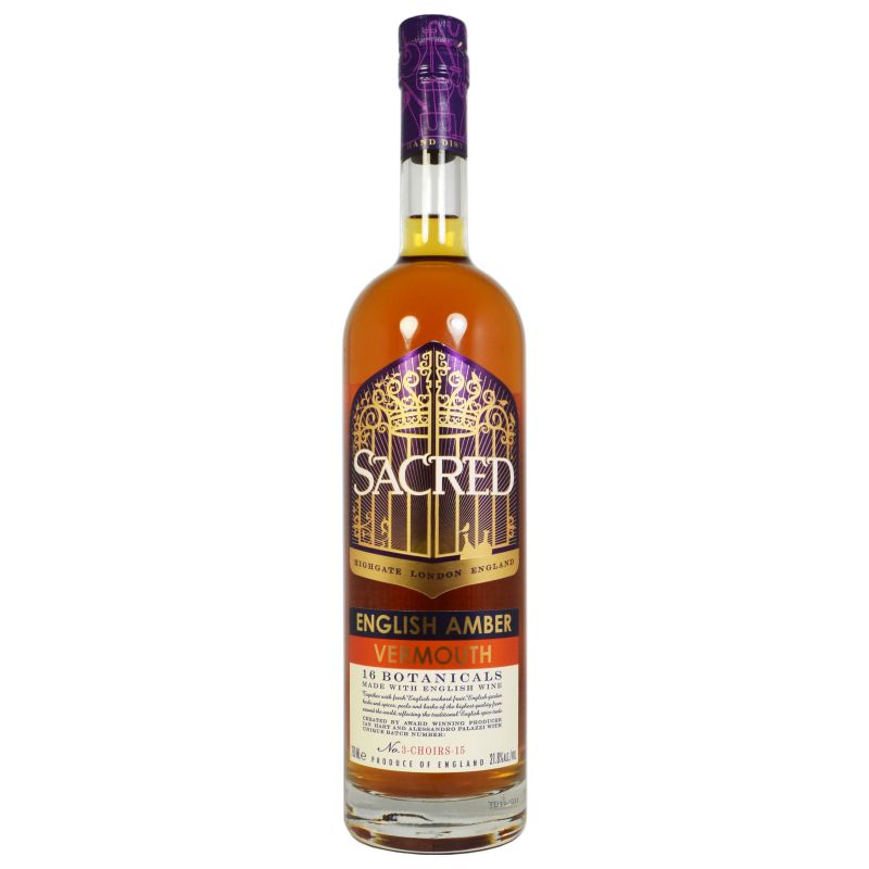 - Sacred - English Amber Vermouth 75cl