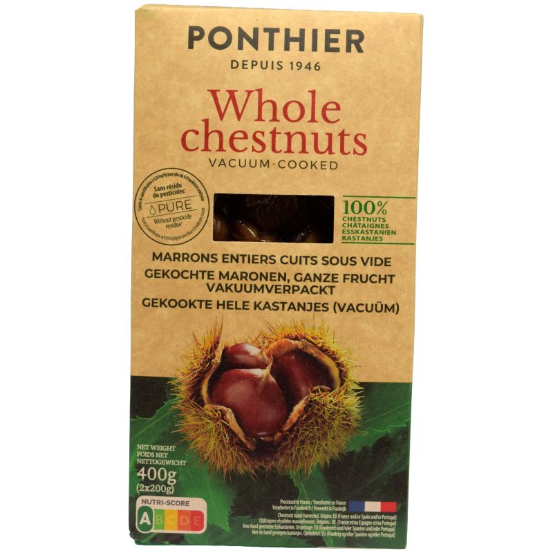 - Ponthier - Gekookte Kastanjes 400g