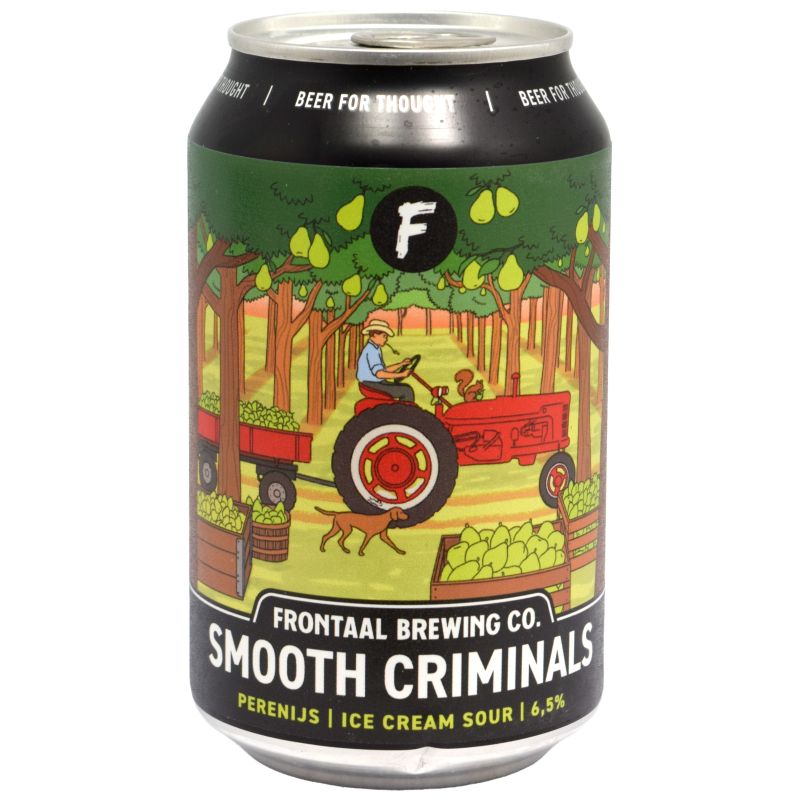 - Frontaal - Smooth Criminals Perenijs Ice Cream Sour Blik 330ml 6.5%
