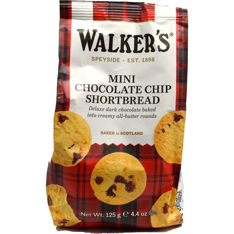 - Walker''s - Mini Chocolate Chip Shortbread 125g