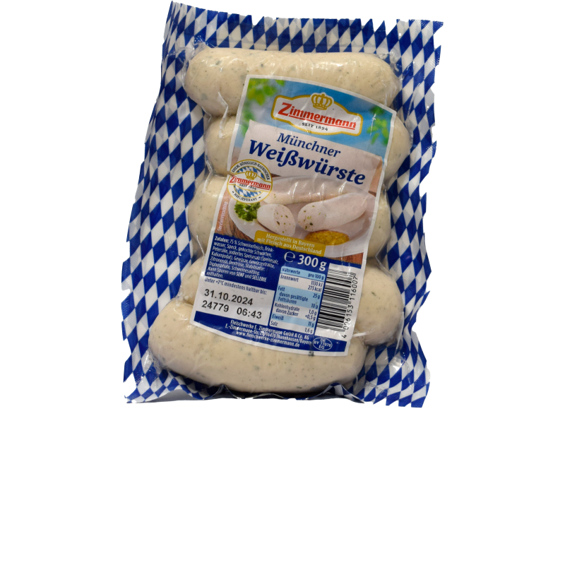 - Zimmermann - Munchner Weisswurste 5st